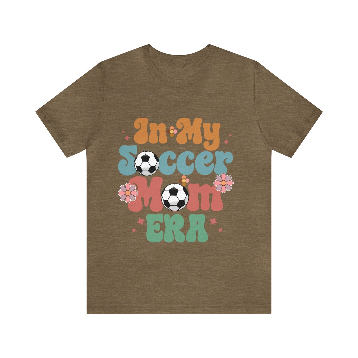 In my Soccer Mom Era Crewneck tshirt, Eras Sweater, Soccer Mom Gifts, Soccer Mama, Sports Shirt, Trendy Game Day Shirt for Mom