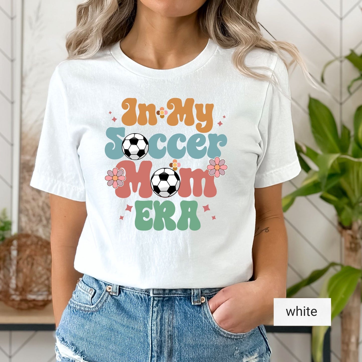 of In my Soccer Mom Era Crewneck Sweatshirt, Eras Sweater, Soccer Mom Gifts, Soccer Mama, Sports Shirt, Trendy Game Day Shirt for Mom 2