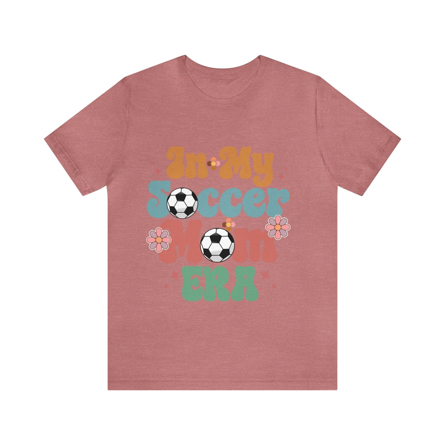 In my Soccer Mom Era Crewneck tshirt, Eras Sweater, Soccer Mom Gifts, Soccer Mama, Sports Shirt, Trendy Game Day Shirt for Mom