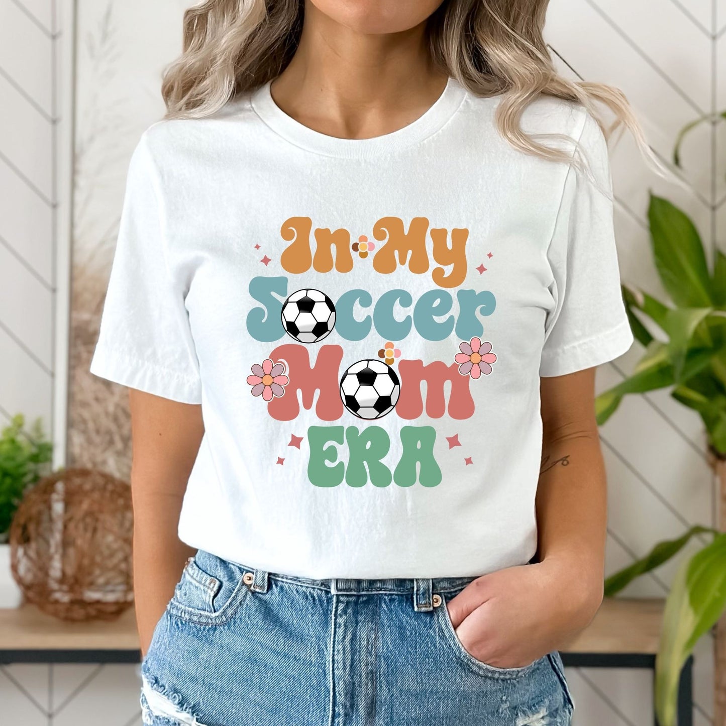 In my Soccer Mom Era Crewneck tshirt, Eras Sweater, Soccer Mom Gifts, Soccer Mama, Sports Shirt, Trendy Game Day Shirt for Mom